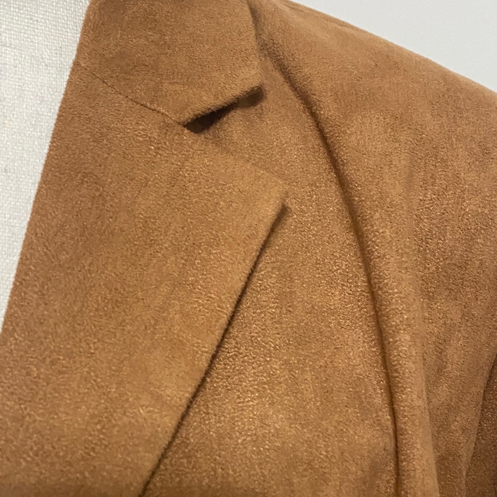 Women's Tan Blazer - Picture 6 of 6